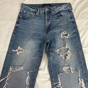 Aéropostale low rise skater medium wash jeans